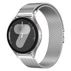 Amazfit GTR 47mm MKST KRD-25 Metal Hasır Kordon - Gümüş