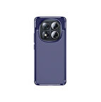 Redmi Note 14 Pro Plus Kılıf FRMS Negro Silikon Kapak - Lacivert