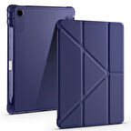 Lenovo Tab TB-311FU Kılıf Zore Tri Folding Kalem Bölmeli Standlı Kılıf