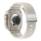 Watch 7 45mm MKST KRD-145 Premium Metal Tokalı Silikon Kordon - Starlight