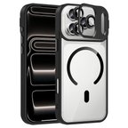 iPhone 17 Pro Max Kılıf Standlı ve Kamera Lens Hediyeli Kablosuz Şarj Özellikli Etro Kapak