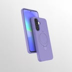 Galaxy A56 Kılıf M-safe Şarj Özellikli Standlı MKST Samara Kapak - Lila