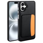 Galaxy A07 Kılıf Kartlıklı MKST X-Kart Silikon Kapak - Siyah