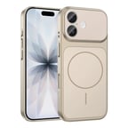 Apple iPhone 16 Kılıf Zore M-Safe Şarj Özellikli Kamera Korumalı Formen Kapak