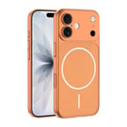 Apple Uyumlu iPhone 16 Kılıf Zore M-Safe Şarj Özellikli Kamera Korumalı Spark Kapak