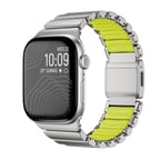 Watch 42mm MKST KRD-152 Titanyum Silikon Kordon - Gri-Yeşil