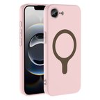 iPhone 16E Kılıf Magsafe Şarj Özellikli Kamera Korumali Premium Soft Aris Silikon Kapak