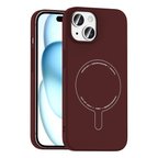 iPhone 15 Kılıf Magsafe Şarj Özellikli Kamera Korumalı Premium Elio Sert PC Kapak