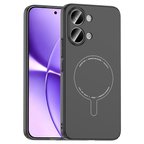 Poco X8 Pro Max Kılıf M-Safe Şarj Özellikli Kamera Korumalı MKST Elio Sert PC Kapak - Siyah