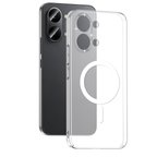 Poco X8 Pro Max Kamera Korumalı M-Safe Şarj Özellikli Şeffaf MKST London Sert PC Kapak - Şeffaf