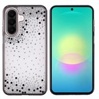 Galaxy A27 Kılıf Airbag Tasarımlı Damla Taşlı Şeffaf Pera Silikon Kapak