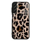 Galaxy A34 Kılıf Kamera Korumalı Desenli Luxury Portrait Painting Lusi Kapak Pembe Leopar