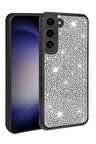 Galaxy S23 Kılıf Parlak Taşlı Şık Tasarım Ston Kapak