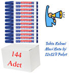 Tahta Kalemi Mavi 144 Adet