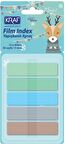 KRAF INDEX FILM (PP) 12X45MM POP-UP 5 RENK X30YP PASTEL 51248-1