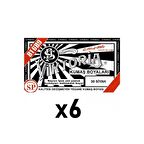 Viktoria Kumaş Boyası Siyah x 6 Adet