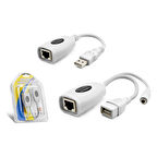 Hadron HDX5064 Usb to RJ45 60 Metre Usb Extender