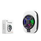 HADRON HDX4612 TELEFON BUZ SOĞUTUCU FAN ISI GÖSTERGE LED BEYAZ