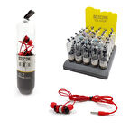 KULAKİÇİ KULAKLIK MİKROFONLU 3.5MM STANDLI 30 ADET ESCOM EGM-5