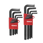 Rodex 9'lu Alyan Seti Hex Tip Uzun AL102T