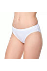 Tutku 0635 Kadın Su Yolu Bikini Külot Beyaz