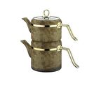 Brioni Çaydanlık Takımı Royal Stone Kaplangözü Altın