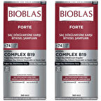 Bioblas Forte Yoğun Saç Dökülmelerine Karşı Bitkisel Şampuan 360 ml 2 ADET