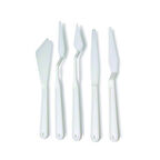 Plastik Spatula 5'li Set