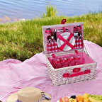 Perotti Picno Italy 4 Kişilik Piknik Sepeti