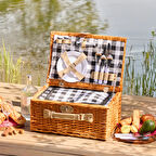 Perotti Picno Italy 4 Kişilik Piknik Sepeti