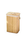 Bambu Kirli Çamaşır Sepeti Dikdörtgen 16565