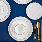 Perotti 17585 Waves Opal 24 Parça 6 Kişilik Yemek Takımı