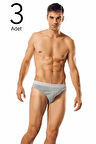 3'lü Paket Spor Erkek Slip