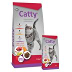 Catty Yetişkin Kedi Maması Kuzu Etli & Pirinçli 1 kg