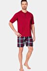 %100 Pamuklu 3'lü Yazlık Erkek Pijama Takımı