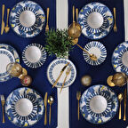 Keramika Azure Yemek Takımı 24 Parça 6 Kişilik 21423-24-25