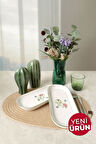 Keramika Rose Line Noyan Kayık Tabak 26 Cm 2 Adet 22913