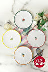 Keramika Fruit Feast Sirius Servis Tabağı 27 Cm 4 Adet 23108-09-10-11