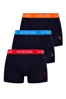 . Erkek Lacivert 3 Lü Boxer