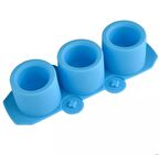 Üçlü Sükulent Saksı Kalıbı