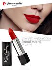 11221 - Pierre Cardin Porcelain Matte Edition Lipstick - Bright Red - 213