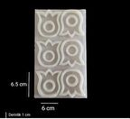 6,5 cm - Lale Peçete Yüzüğü Kalıbı