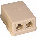 POWERMASTER RJ11 ÇİFTLİ TELEFON DAĞITIM KUTUSU