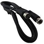 60 OHM DİŞİ / F ERKEK 1.2 METRE KABLO