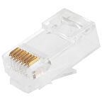 Powermaster RJ 45 Cat6 Soket 8P/8C 100 Adet Ethernet Soketi İnternet Jack