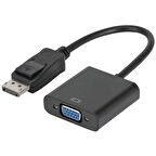 POWERMASTER PM-16261 10 CM DISPLAY PORT ERKEK TO VGA DİŞİ ÇEVİRİCİ KABLO