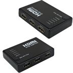 POWERMASTER PM-8342 5 GİRİŞ 1 ÇIKIŞ HDMI TOPLAYICI SWITCHER ADAPTÖRSÜZ