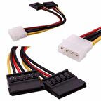 POWERMASTER İKİLİ SATA POWER KABLO