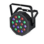 Ayt Aolait AL318P 1 Watt 18 Led Par Sahne Işığı Rgb Renkli Led Sahne Disko Işığı 220V 18x17.5x10cm