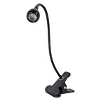 POWERMASTER PM-20041 COB LEDLİ USB SİYAH MASA LAMBASI